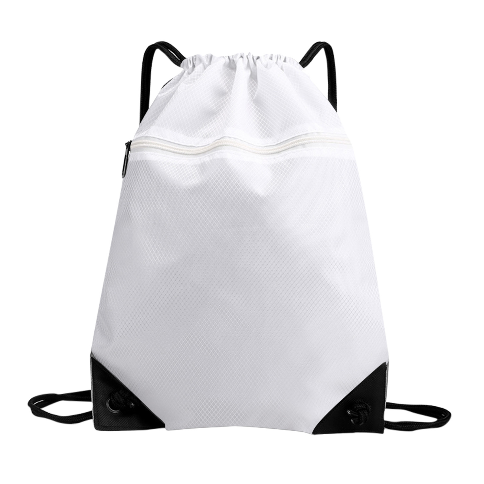 thumbnail image 2 of Mochila Con Cordón, Bolsa Deportiva Con Bolsillo Frontal Con Cremallera Y Bolsillo Interior, 2 of 2